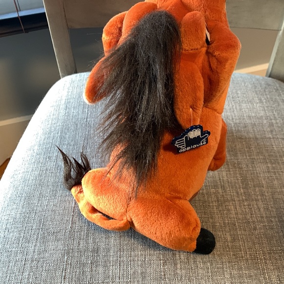 Disney Applause The Lion King Vintage Pumbaa plush - Picture 4 of 7